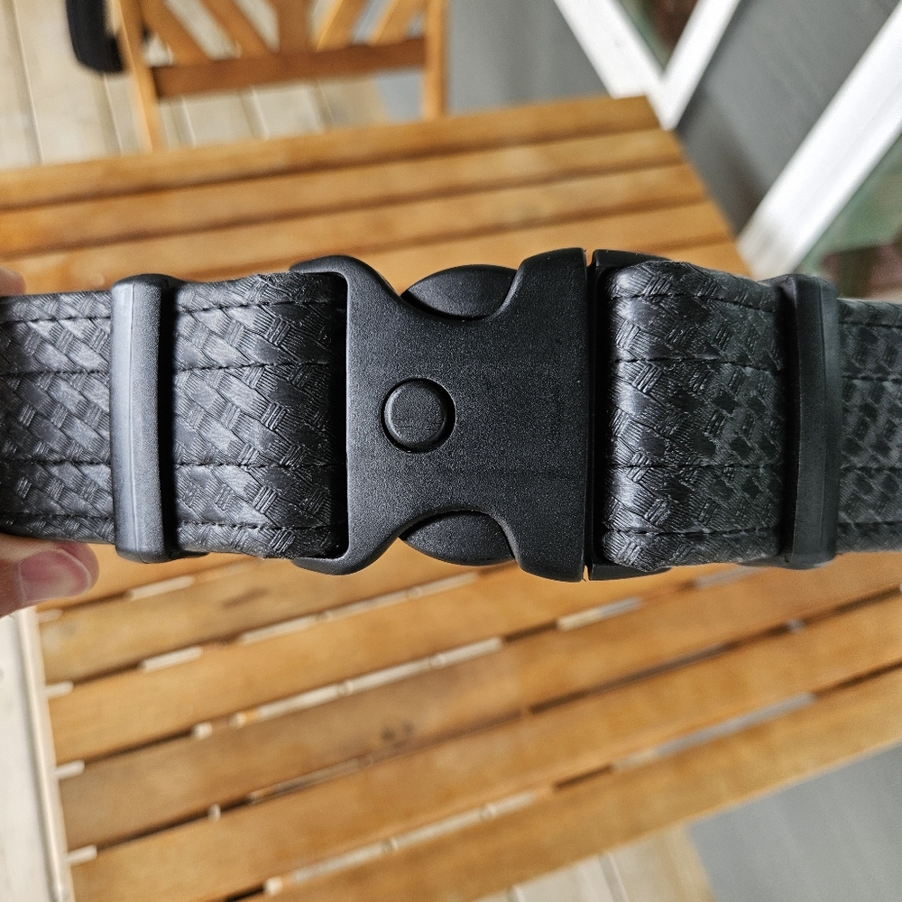 ❌️❌️SOLD❌️Uncle Mikes Mirage Nylon Duty Belt Large (38 - 42) Lined Interior Belt - Picture 3 of 9